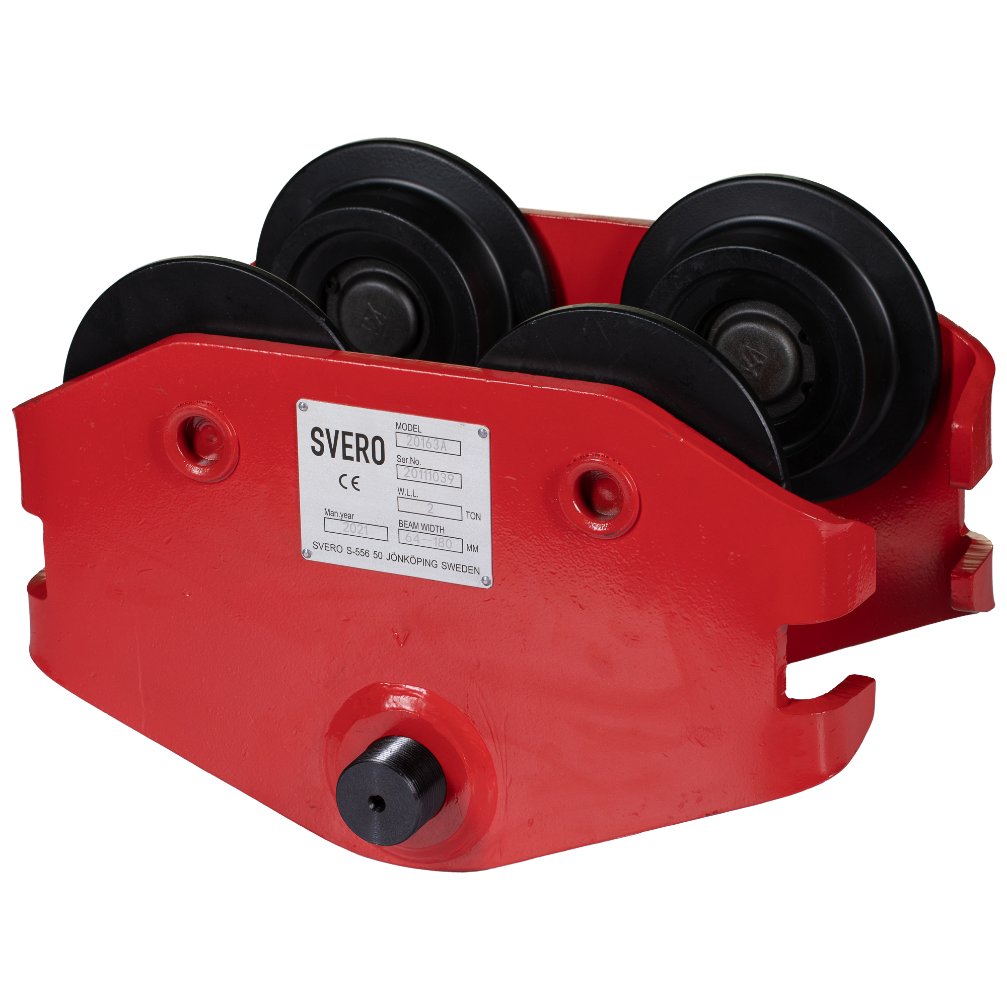 Beam Trolley 2000 kg, 64-180 mm