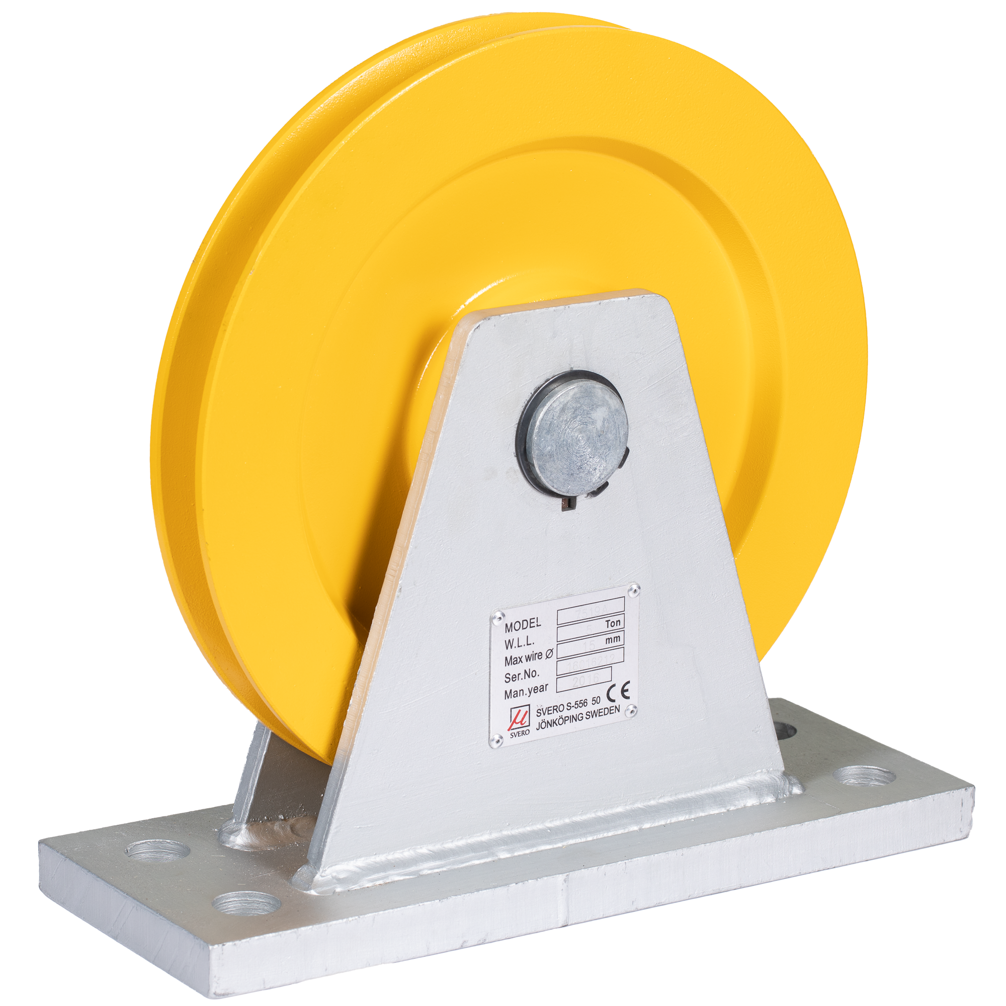 Sheave Bracket 5000 kg, with ball-bearing, Ø 275 mm